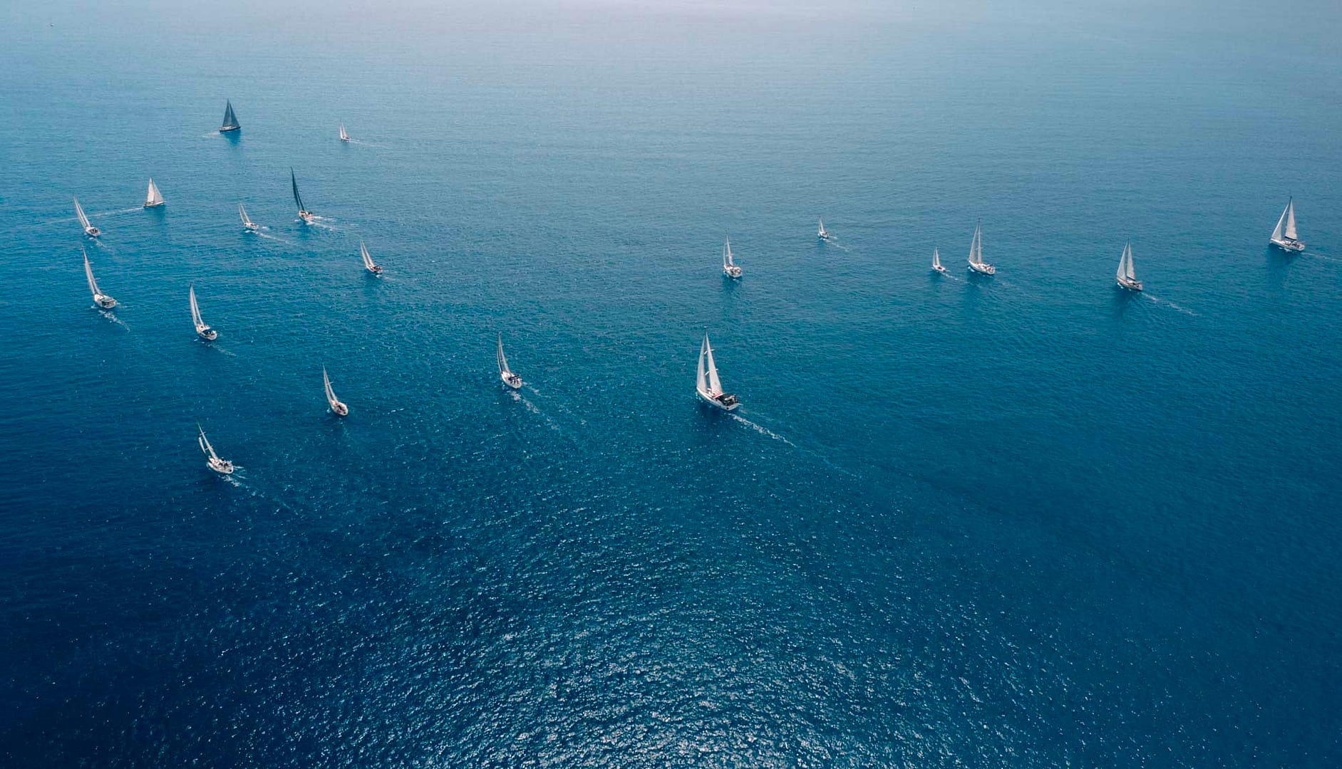 Southern Ionian Regatta in Lefkada 2024, views from Vasiliki bay and the sailing boats racing in the wind